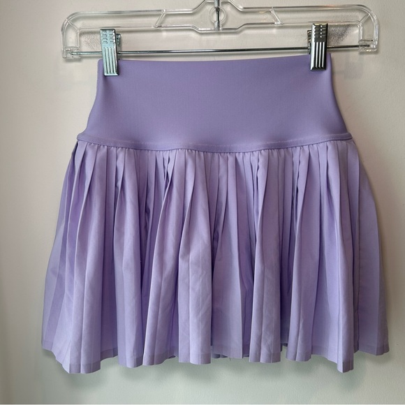 Alo Yoga Grand Slam Tennis Skirt Light Purple Size Extra Extra Small